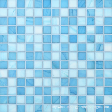 Building Material Glass Mosaic Pattern Design Swimming Pool Mosaic